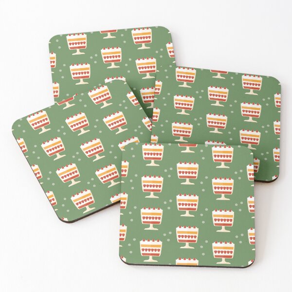Item preview, Trifles on green designed and sold by reneesillus.