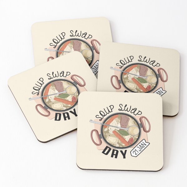 Item preview, 21 January Soup Swap Day- Wacky Holidays designed and sold by ChemicalXShop.