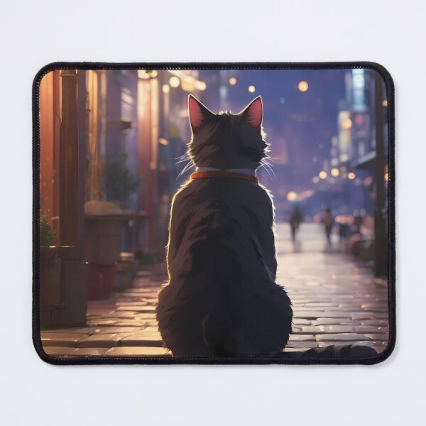 Item preview, Cat on the Street of Tokyo designed and sold by Domo-Design.
