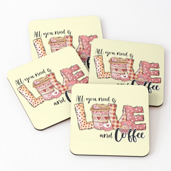 Item preview, All you need is love and coffee designed and sold by nookmerch97.