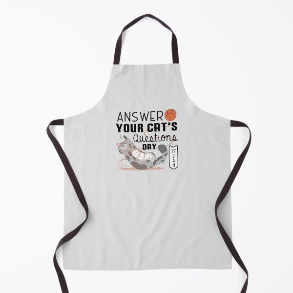 Item preview, 22 January Answer Your Cat's Questions Day- Wacky Holidays designed and sold by ChemicalXShop.
