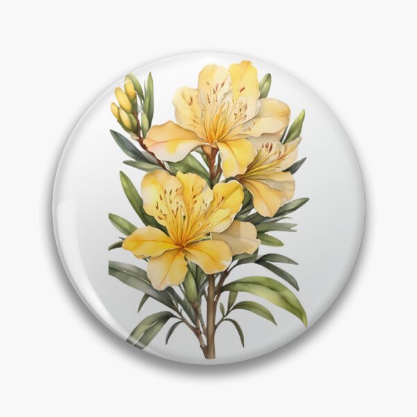 Item preview, Yellow Nerium Oleander designed and sold by HOMETOWN86.
