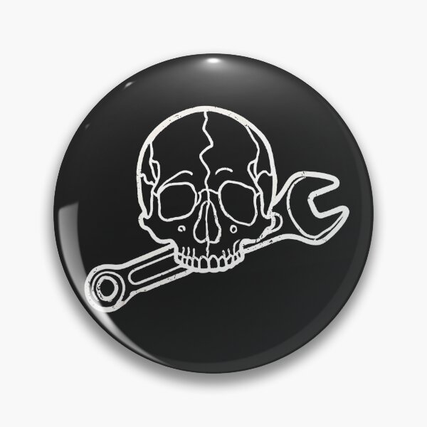 Item preview, Skull Wrench  designed and sold by CreepyCornerArt.