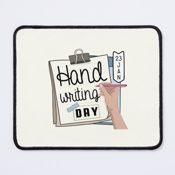Item preview, 23 January Hand Writing Day- Wacky Holidays designed and sold by ChemicalXShop.