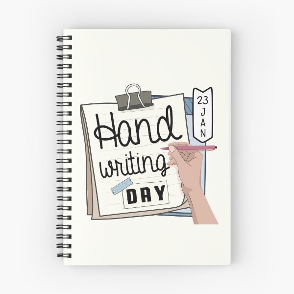 Item preview, 23 January Hand Writing Day- Wacky Holidays designed and sold by ChemicalXShop.