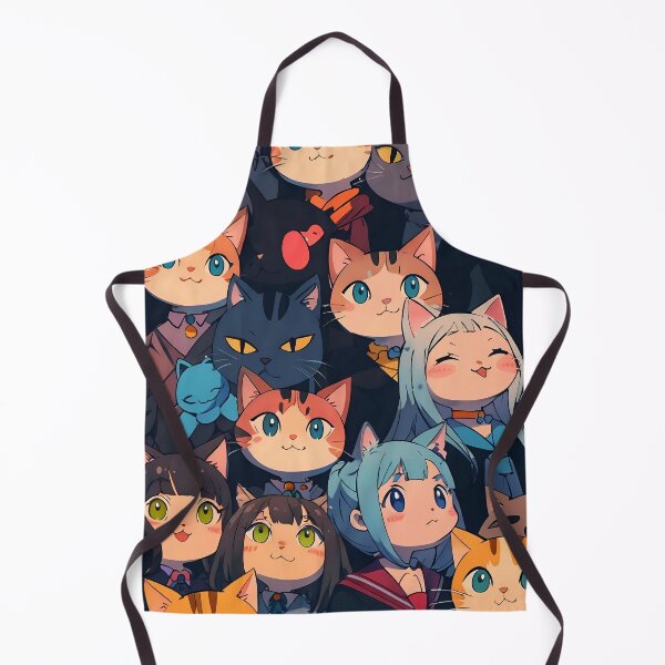 Item preview, Cute anime yokais and cats designed and sold by Domo-Design.