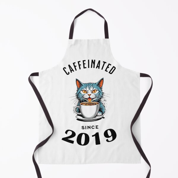 Item preview, Cat Caffeinated Since 2019 designed and sold by LegendaryDesigns.