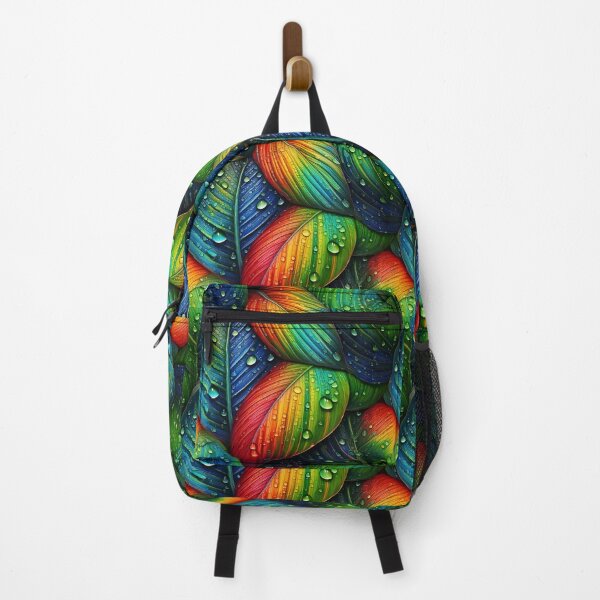 Item preview, Dewdrops glistening on tropical leaves designed and sold by Designbes.