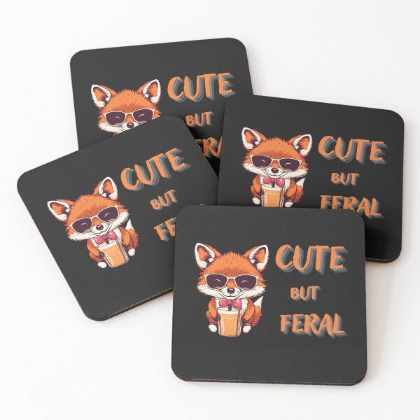Item preview, But Feral Funny Fox Design For Men designed and sold by Ver-Payah.