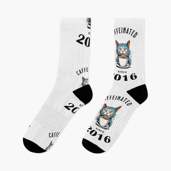 Item preview, Cat Caffeinated Since 2016 designed and sold by LegendaryDesigns.