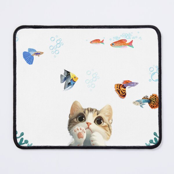 Item preview, The Cat and the Fish designed and sold by Cat Babe.