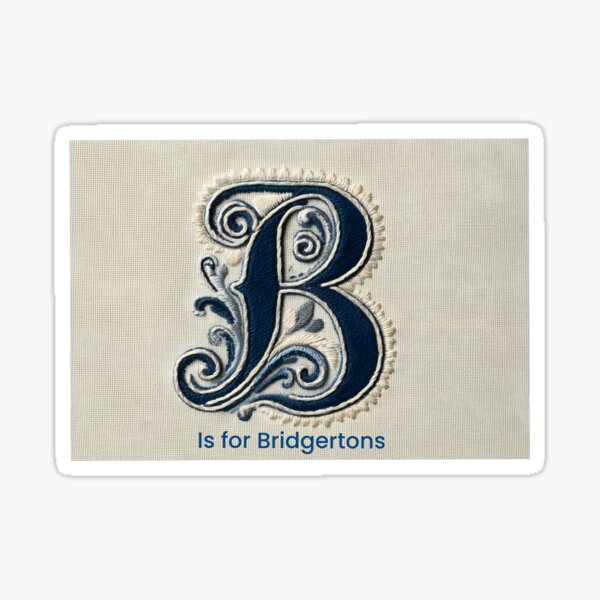 Aperçu de l'œuvre Monogramme des Bridgerton créée et vendue par Lisamariesumner.