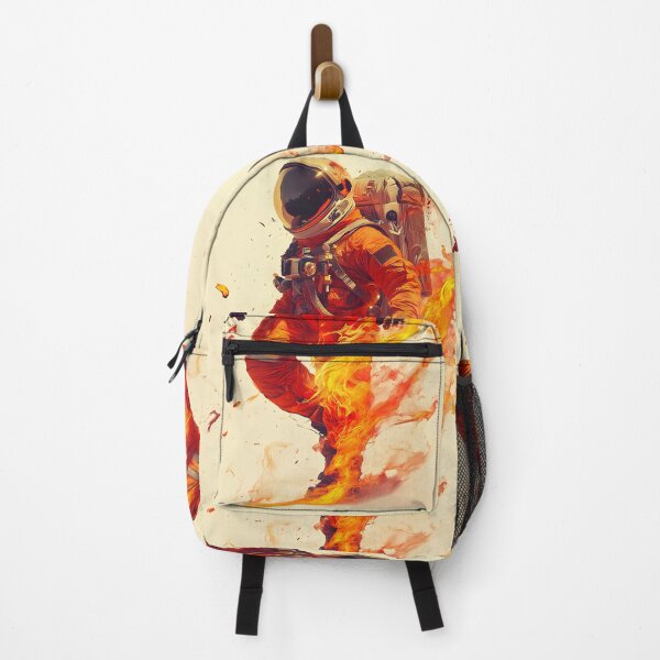 Item preview, Astronaut fireman hero on Fire designed and sold by Yunari..
