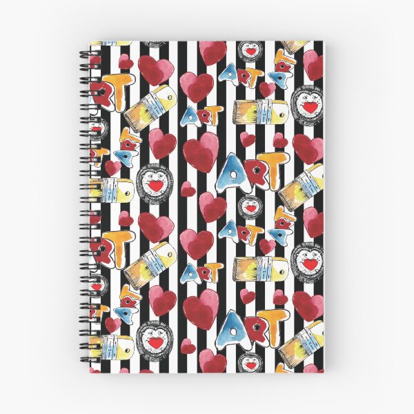 Item preview, Red Valentine Heart-white&black pattern 5 designed and sold by StudioViArt.