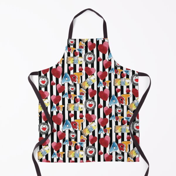 Item preview, Red Valentine Heart-white&black pattern 5 designed and sold by StudioViArt.