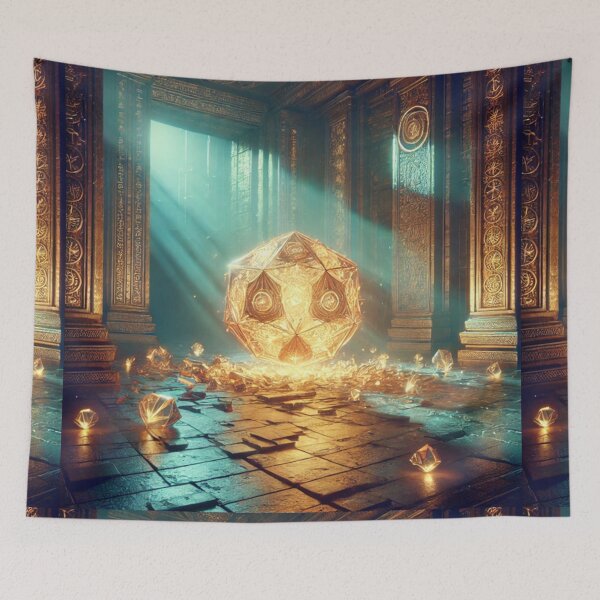 Item preview, The Celestial Catalyst: Vault of Infinite Knowledge - Werecat Chronicles Image Series designed and sold by Meta2Physical.