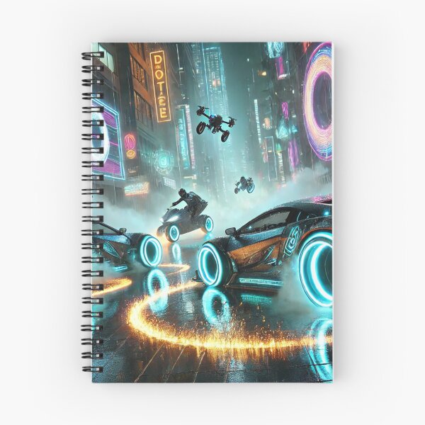 Item preview, Cyberpunk Monster Truck Racing designed and sold by Eric Nagel.