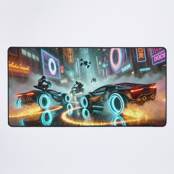 Item preview, Cyberpunk Monster Truck Racing designed and sold by Eric Nagel.