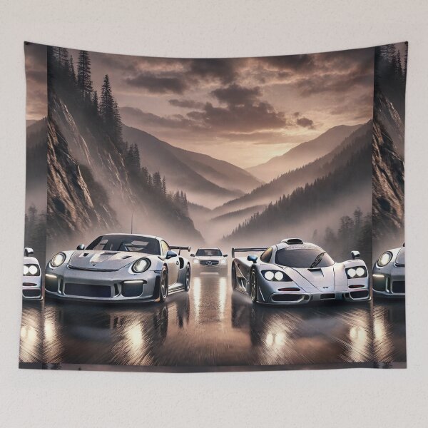 Item preview, Masters of the Road: German & English GT Icons in the Misty Mountains designed and sold by Meta2Physical.