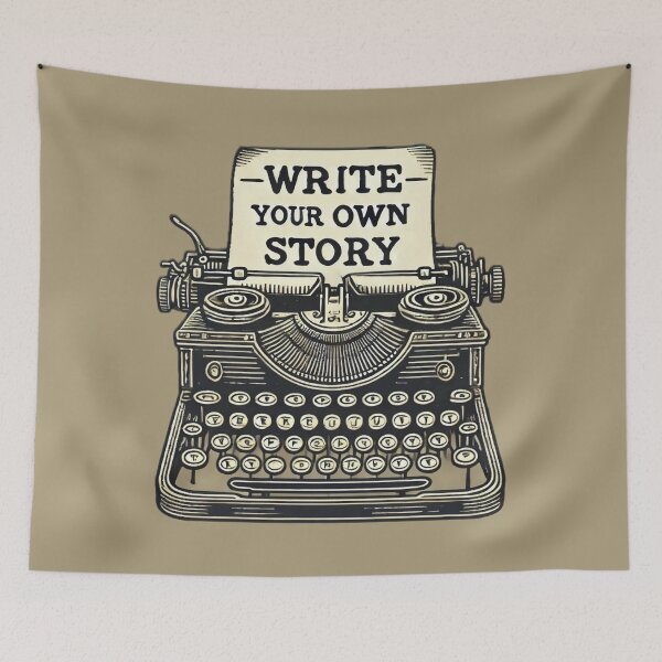 Item preview, Vintage - Write your own story designed and sold by Eric Nagel.