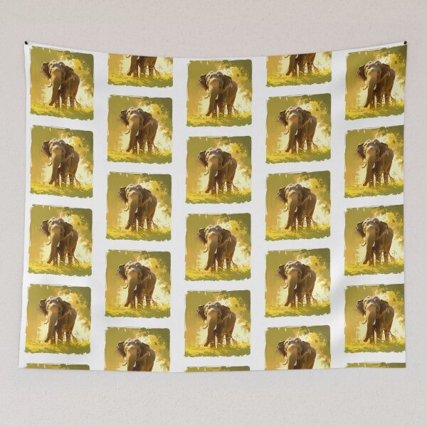 Item preview, Gentle Elephant Artwork designed and sold by JollyCritters.