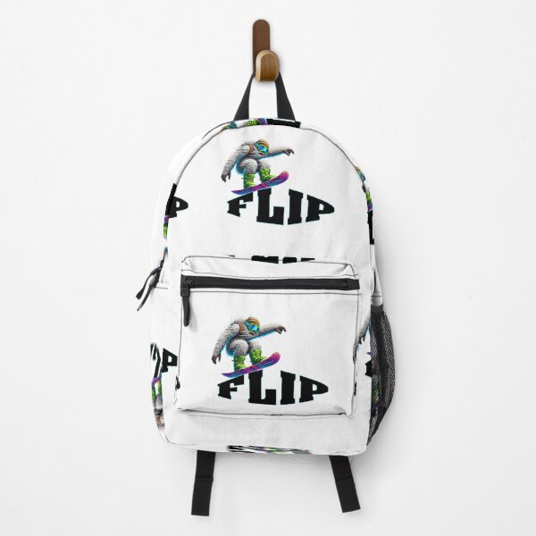 Item preview, Winter Freestyle Yeti Snowboarding – Cool Cartoon Snowboarder Design designed and sold by MiszungART.