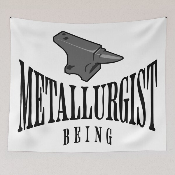 Item preview, Metallurgist Being Design for Metallurgists - Black Color Edition designed and sold by Geeky Giggles.