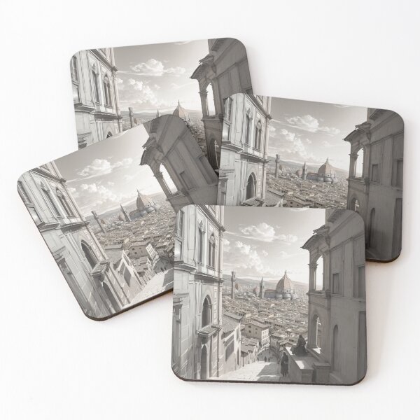 Item preview, Dante’s View of Florence designed and sold by MuseAI.