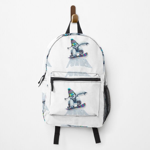 Item preview, Winter Freestyle Yeti Snowboarding – Cool Cartoon Snowboarder Design designed and sold by MiszungART.