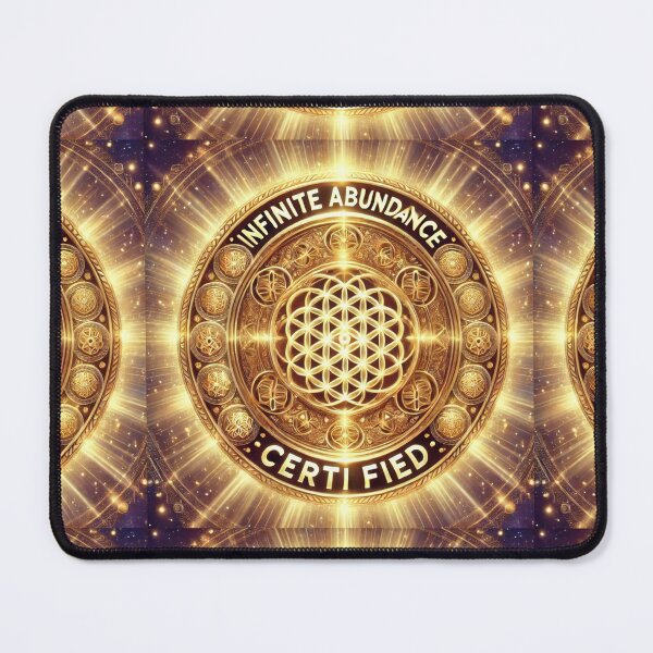 Item preview, Infinite Abundance Certified – Seal of Wealth Manifestation & Exclusive NFT designed and sold by Meta2Physical.