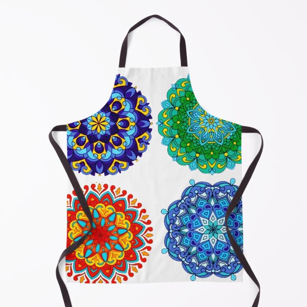 Item preview, 4 Colorful Mandala designs designed and sold by emanscorfna.