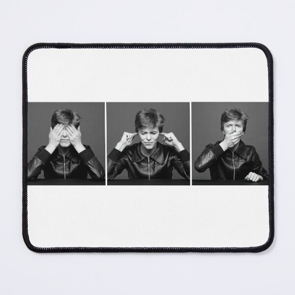 Item preview, David Bowie - See no Evil, Hear no Evil, Speak no Evil designed and sold by Fuzzdandy Designs.