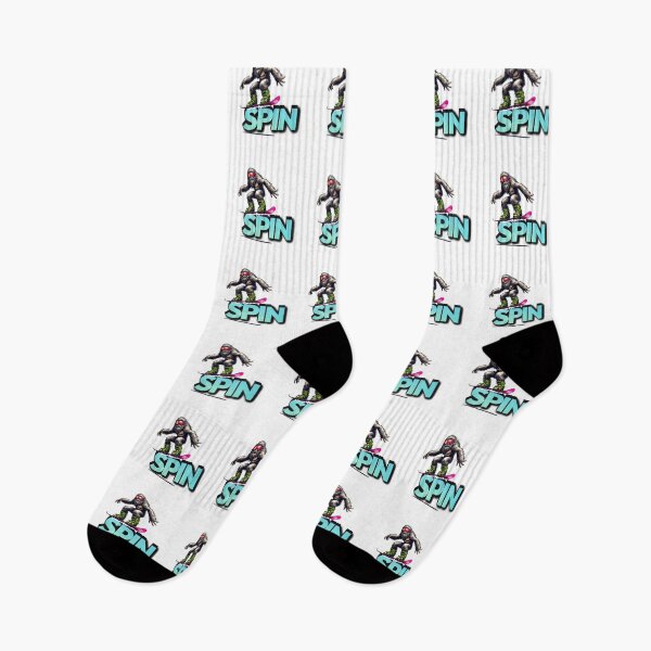 Item preview, Winter Freestyle Yeti Snowboarding – Cool Cartoon Snowboarder Design designed and sold by MiszungART.