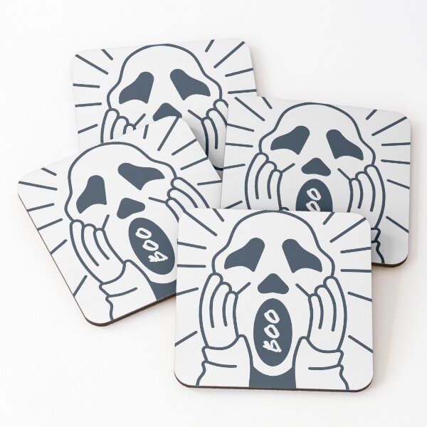 Item preview, BOO - Screaming Face: Scary Halloween Scream Design designed and sold by cabana.space.