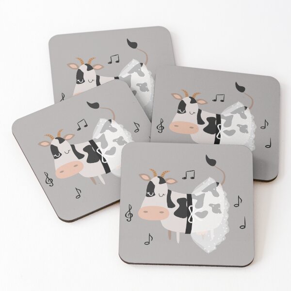 Item preview, Cow in a ballet tutu designed and sold by AnulaArt.