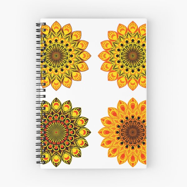 Item preview, 4 Sun inspired mandala designs. designed and sold by emanscorfna.