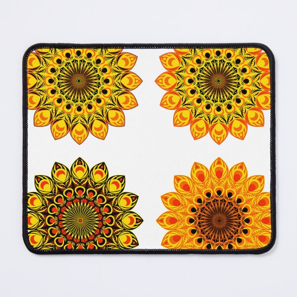 Item preview, 4 Sun inspired mandala designs. designed and sold by emanscorfna.