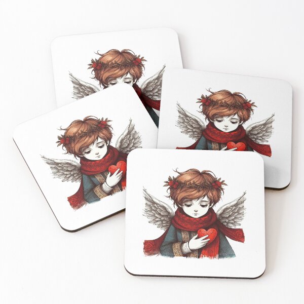 Item preview, A Lonely Cherub Carrying the Weight of Love designed and sold by freackly.