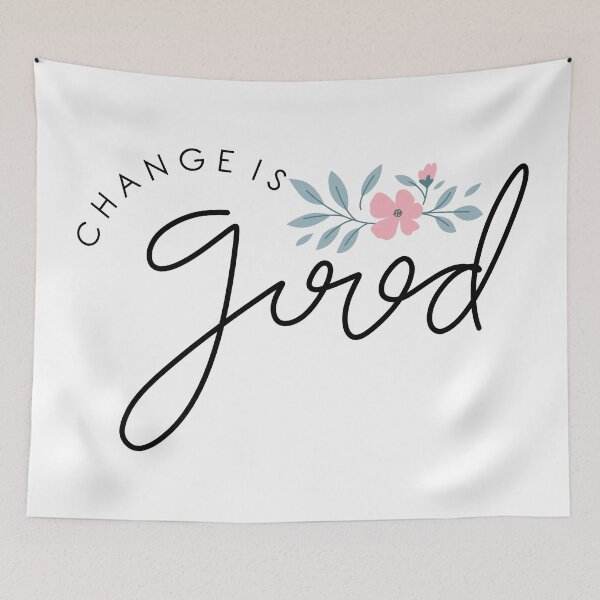 Item preview, change is good designed and sold by theflowergirl14.