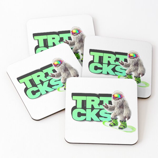 Item preview, Winter Freestyle Yeti Snowboarding – Cool Cartoon Snowboarder Design designed and sold by MiszungART.