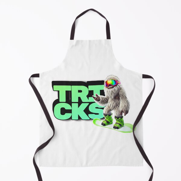Item preview, Winter Freestyle Yeti Snowboarding – Cool Cartoon Snowboarder Design designed and sold by MiszungART.