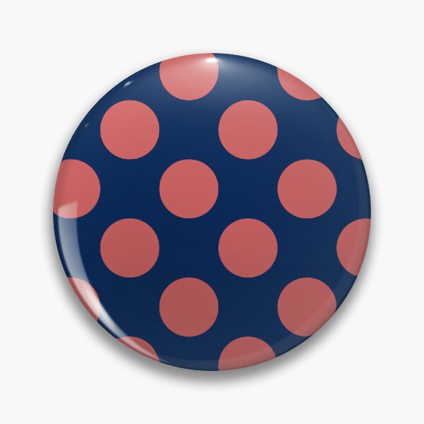 Item preview, Dark blue and pink polka dots circle background for backdrop and wallpaper template. repeat seamless style design for fabric printing designed and sold by pipikijung.