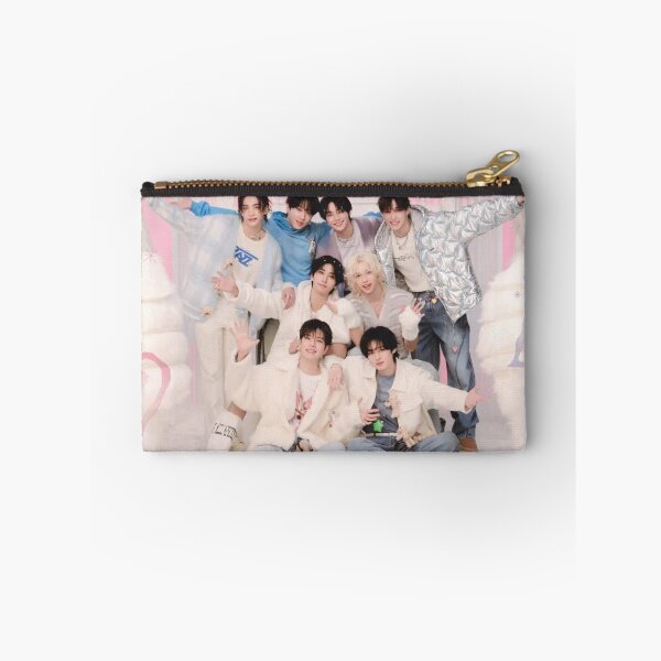 Item preview, pink STAY over the rain Stray Kids Official Fanclub STAY 5th Gen SKZ kpop ot8 designed and sold by Kpop-Noona.