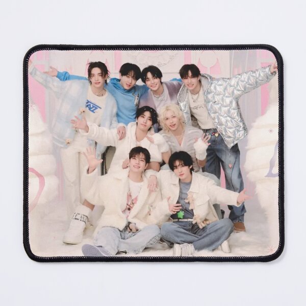 Item preview, pink STAY over the rain Stray Kids Official Fanclub STAY 5th Gen SKZ kpop ot8 designed and sold by Kpop-Noona.