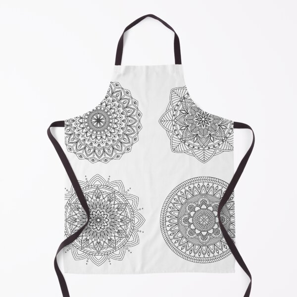 Item preview, 4 Mandala stencils designed and sold by emanscorfna.