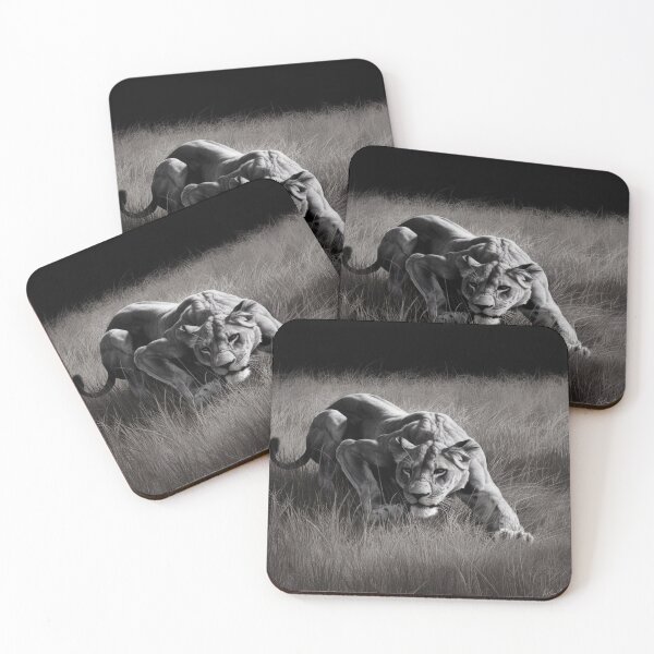 Item preview, Le Lion en Chasse designed and sold by Collection de trésors .