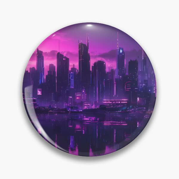 Item preview, Cyberpunk City Skyline designed and sold by papi1998.