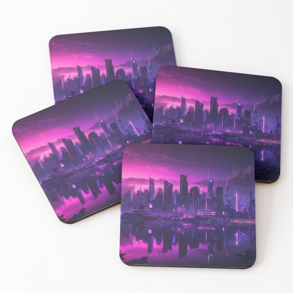 Item preview, Cyberpunk City Skyline designed and sold by papi1998.
