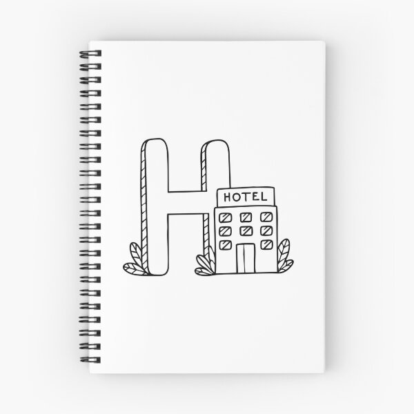 Item preview, Letter H beside Hotel designed and sold by rasagamastore.
