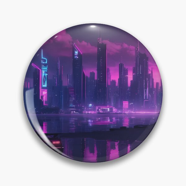 Item preview, Cyberpunk City Skyline designed and sold by papi1998.